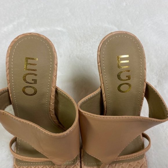EGO Square Toe Heels, LIKE NEW, size UK 3 US 5 - Picture 6 of 6
